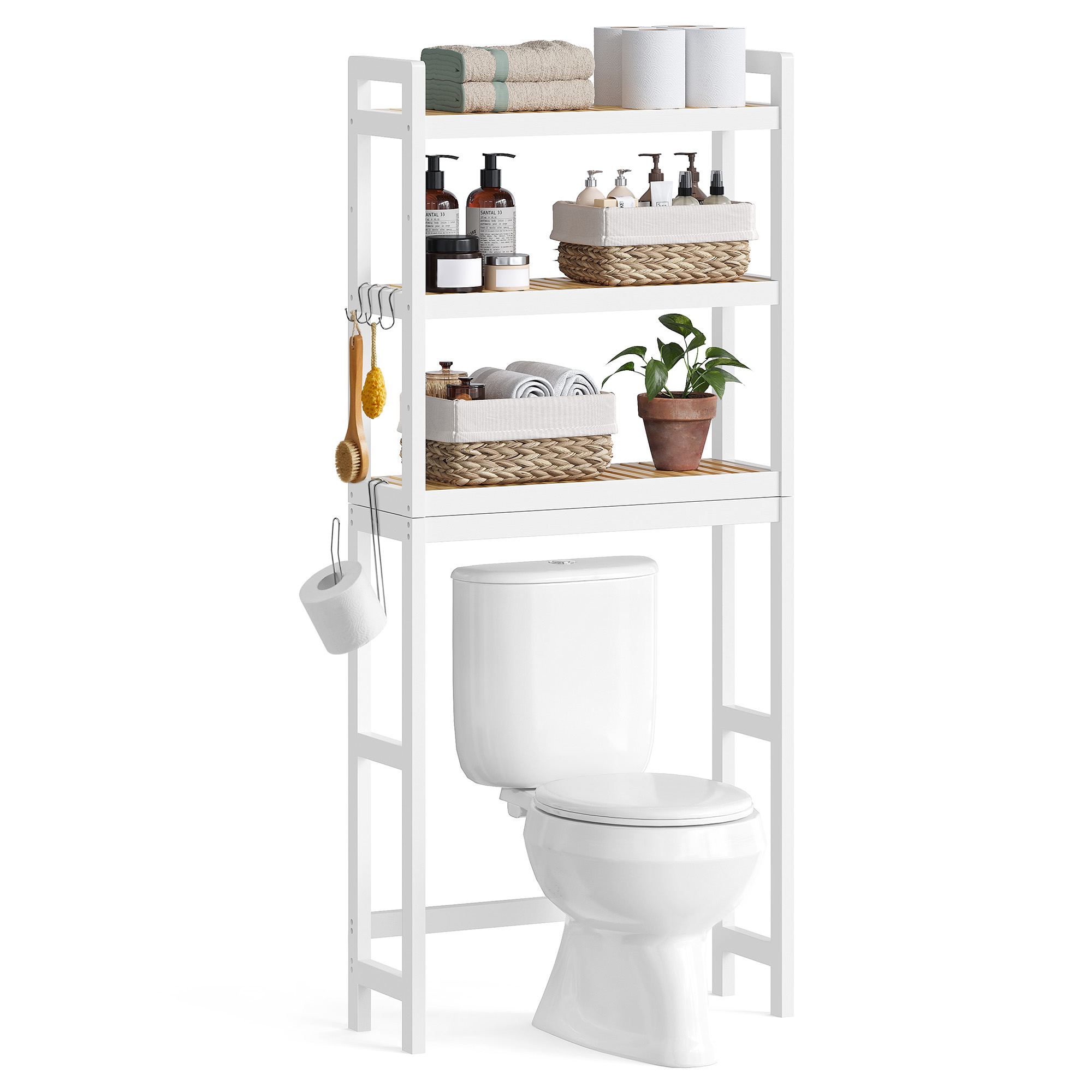 Foto 4 pulgar | Organizador de Baño Songmics para Inodoro 3 Niveles