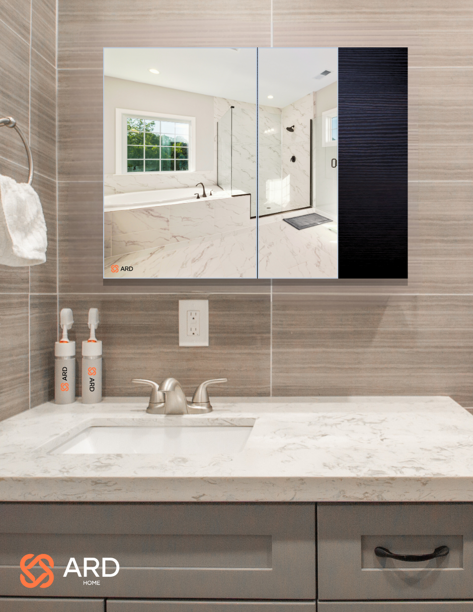 Foto 4 pulgar | Organizador De Baño Ard Glanz Duoview Cabinet