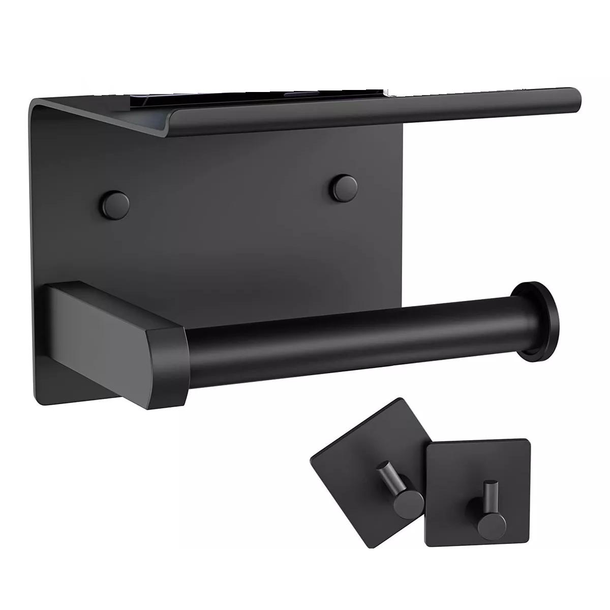 Foto 2 pulgar | Portarrollo De Papel Higiénico Acero Inoxidable, 3pcs Eo Safe Imports Esi-16341 Negro