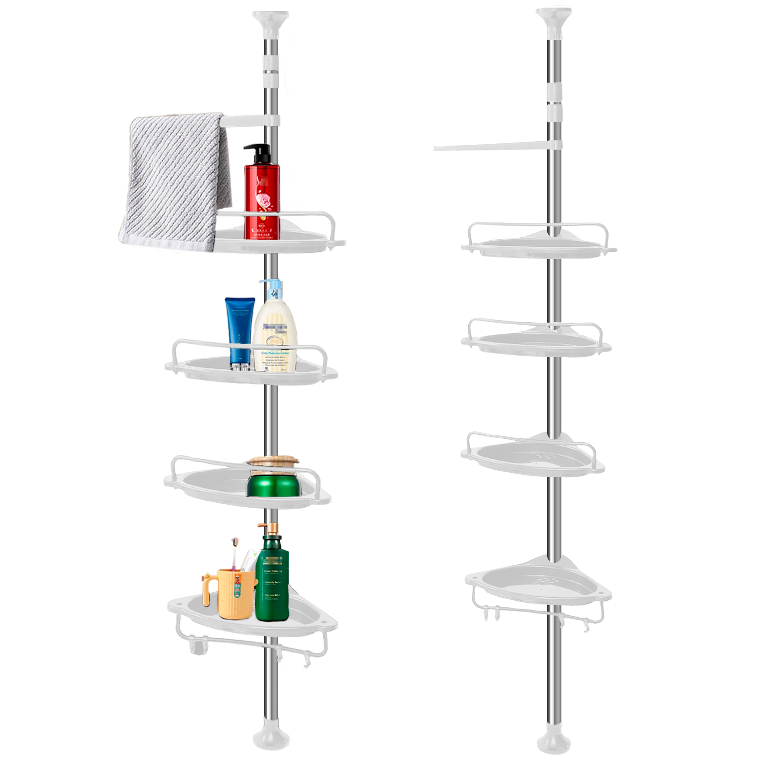 Foto 1 | Archy Esquinero Para Baño Regadera Ajustable 1m A 2.6m Telescopico Resistente Accesorios Para Baño Organizador