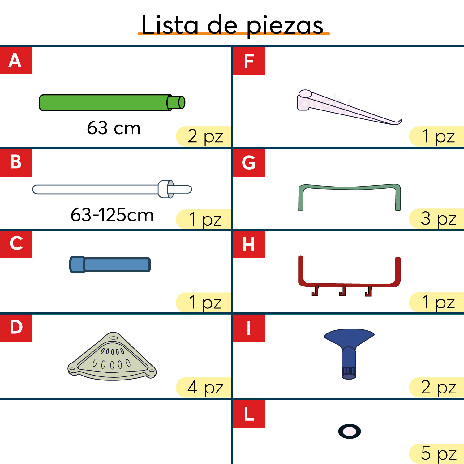 Foto 7 | Archy Esquinero Para Baño Regadera Ajustable 1m A 2.6m Telescopico Resistente Accesorios Para Baño Organizador
