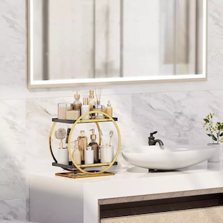 Foto 3 | Organizador Encimera Baño Maquillaje 2 Niveles Eo Safe Imports Esi-17705 Dorado