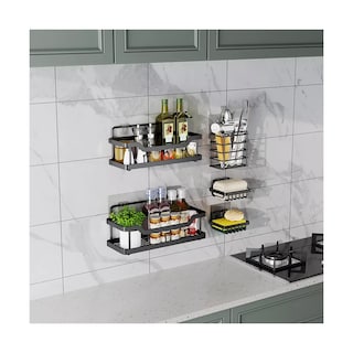 Foto 4 | Organizadores para Baño Eo Safe Imports ESI-17704 Negro 5 Piezas