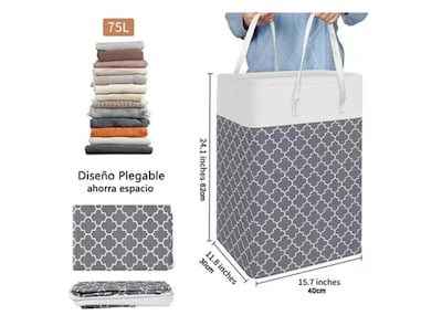Foto 3 | Cesto para Ropa Wünd Plegables 2 Piezas