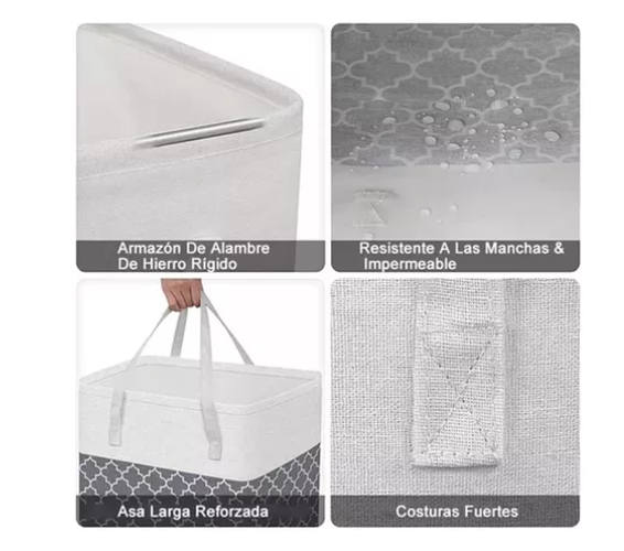 Foto 5 | Cesto para Ropa Wünd  Plegables 2 Piezas