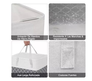 Foto 5 | Cesto para Ropa Wünd Plegables 2 Piezas