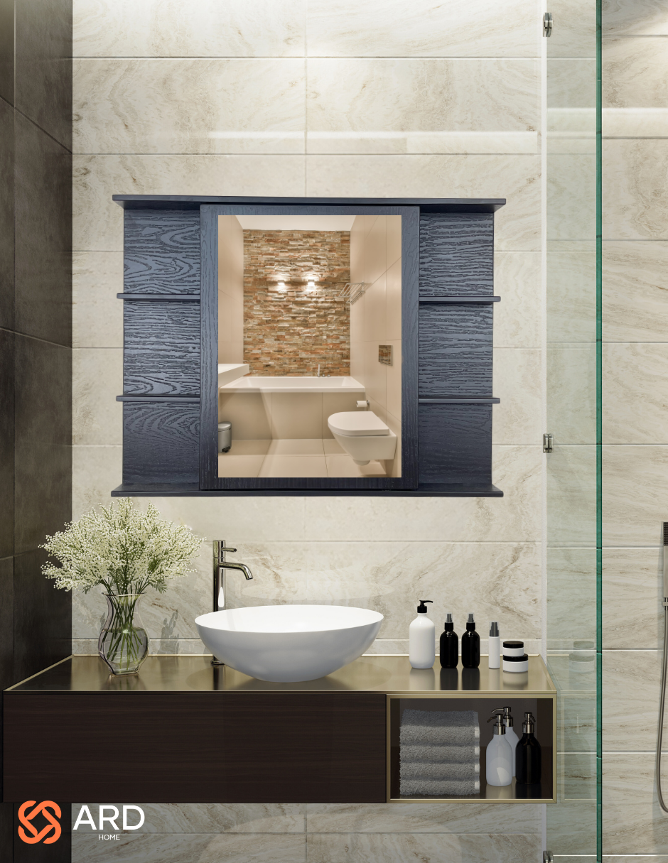 Foto 4 pulgar | Gabinete Organizador de Baño ARD Glanz Mirrorcore