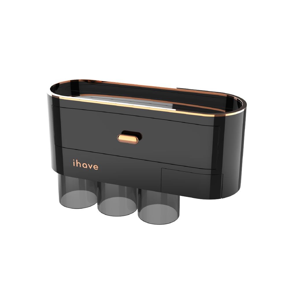 Foto 8 pulgar | Organizador de Baño iHave Montado en la Pared con 2 Tazas para Baño - Venta Internacional