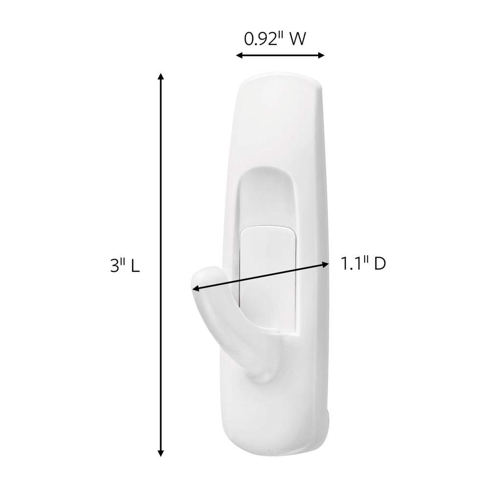 Foto 3 pulgar | Hook 3m Designer Value Pack, Tamaño Mediano, 8 Ganchos Con 12 Tiras - Venta Internacional.