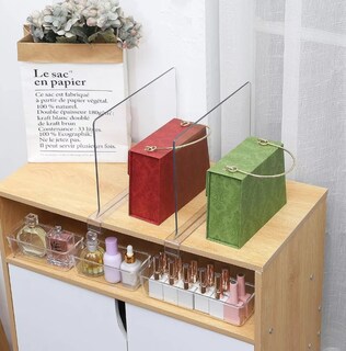 Foto 3 | 6pz Repisas Organizadores Xtellar De Estantes Divisores De Acrílico Beige