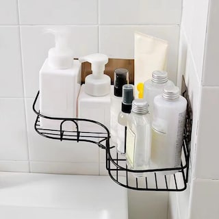 Foto 3 | Estante De Almacenamiento De Baño Triangular Para Ducha, Metal, 5 Kg - Venta Internacional.