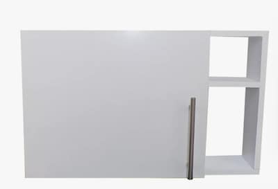 Foto 1 | Mueble Organizador de MDF Blanco para Baño