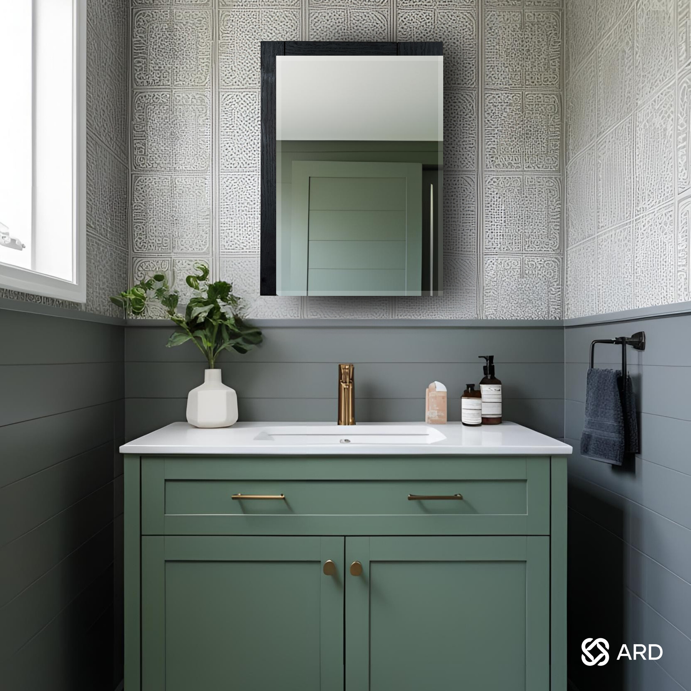 Foto 6 pulgar | Organizador Botiquin para Baño Ard Glanz Noir Cabinet Compacto