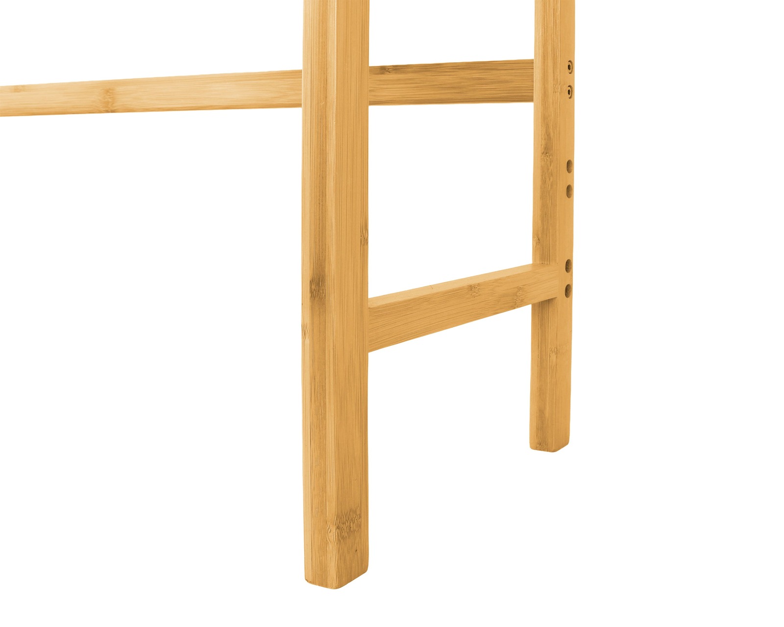 Foto 4 pulgar | Repisas Decorativas Tipo Escalera Mu:4life El06-bbn Natural De Bambú Con 6 Niveles Para Baño, Sala Y Dormitorio