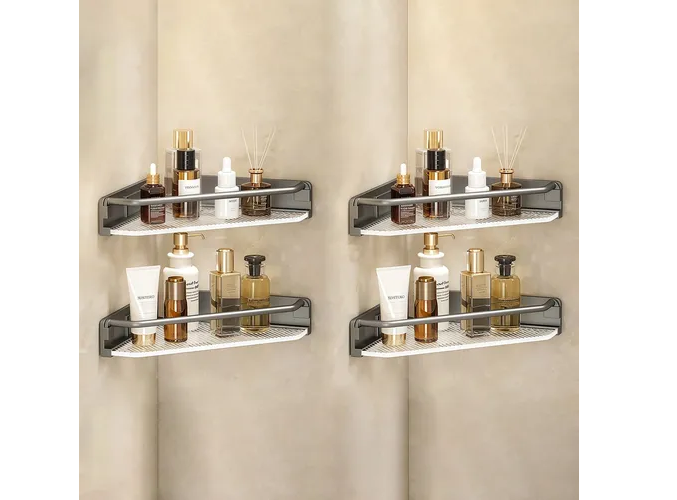 Foto 4 | Set De 4 Repisas Para Baño Y Jaboneras De Esquina Xtellar