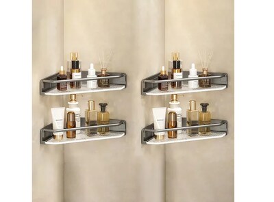 Foto 4 | Set De 4 Repisas Para Baño Y Jaboneras De Esquina Xtellar