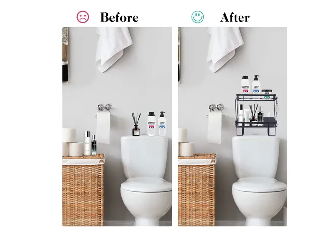 Foto 5 pulgar | Organizador De Baño Xtellar Para Inodoro De 2 Niveles