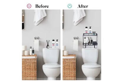 Foto 4 | Organizador De Baño Xtellar Para Inodoro De 2 Niveles