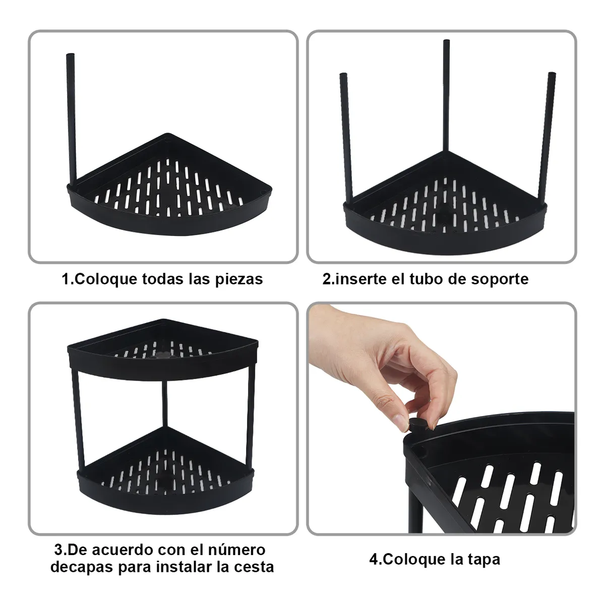 Foto 5 pulgar | Organizador para Baño Eo Safe Imports 4 Niveles