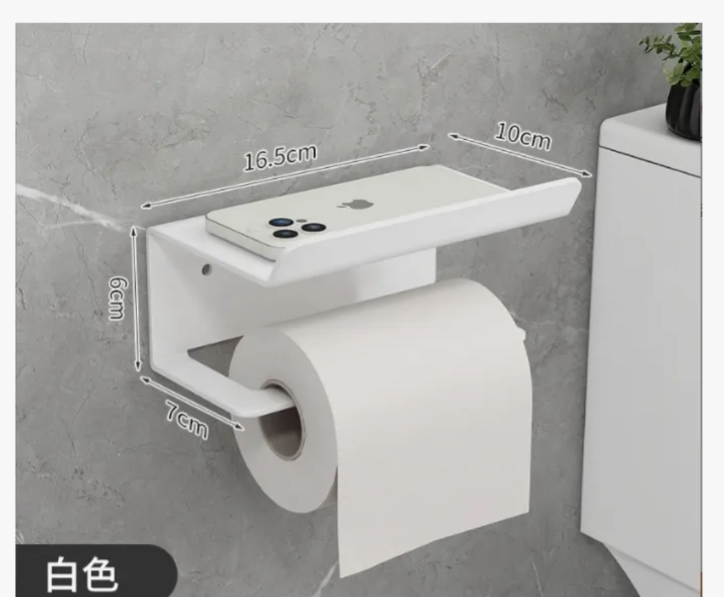 Porta-rollo De Acero Inoxidable Soporte De Papel Sanitarios