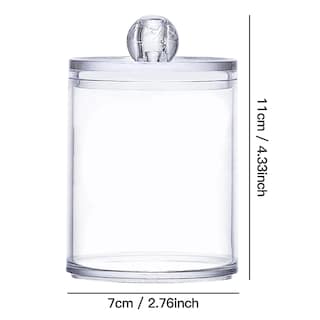 Foto 1 | Tarro De Almacenamiento Huoguo Medicamento Plástico Transparente Para Cosméticos - Venta Internacional.
