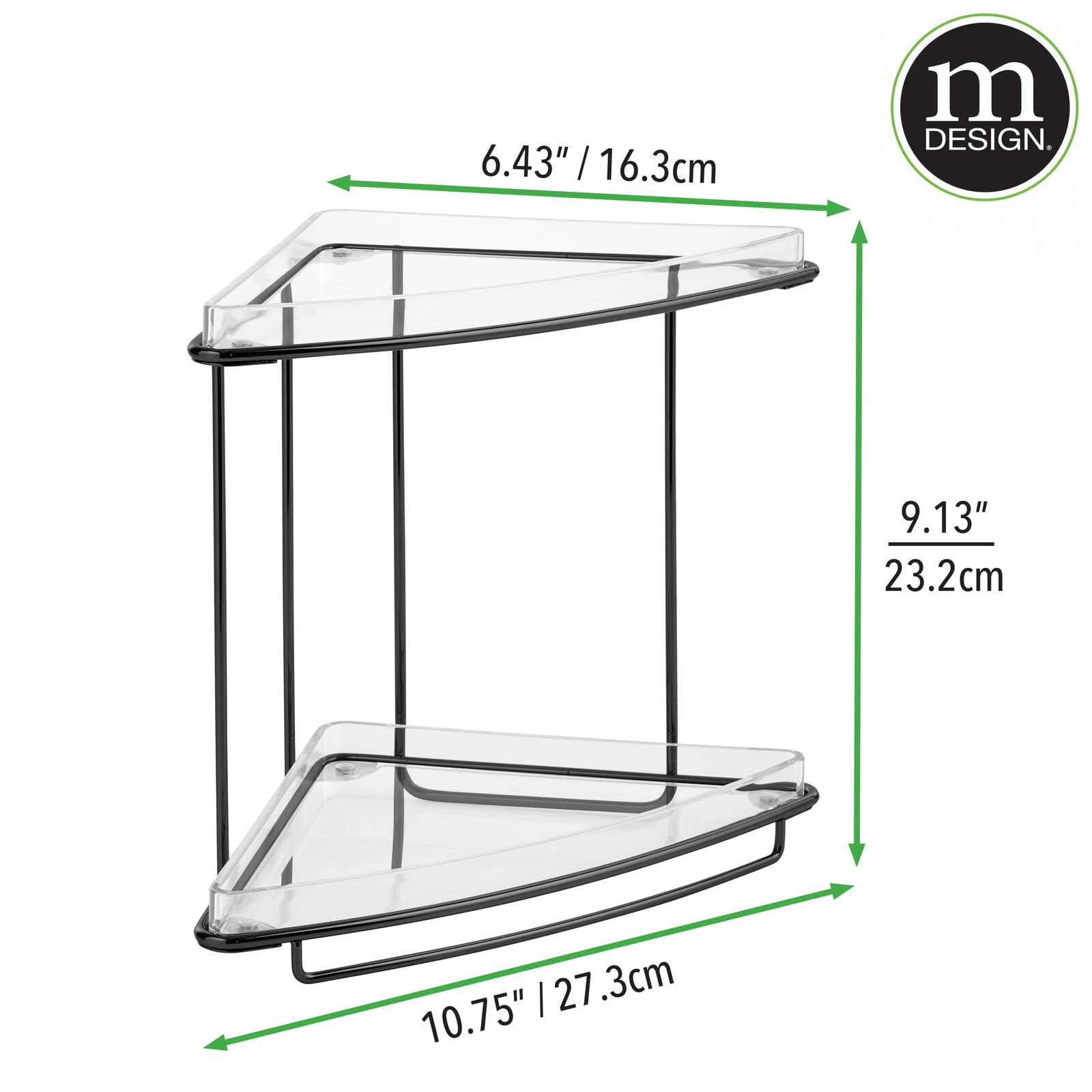 Foto 3 pulgar | Estante De Esquina Independiente Para Encimera  Diseño M  Almacenamiento De 2 Niveles - Venta Internacional.