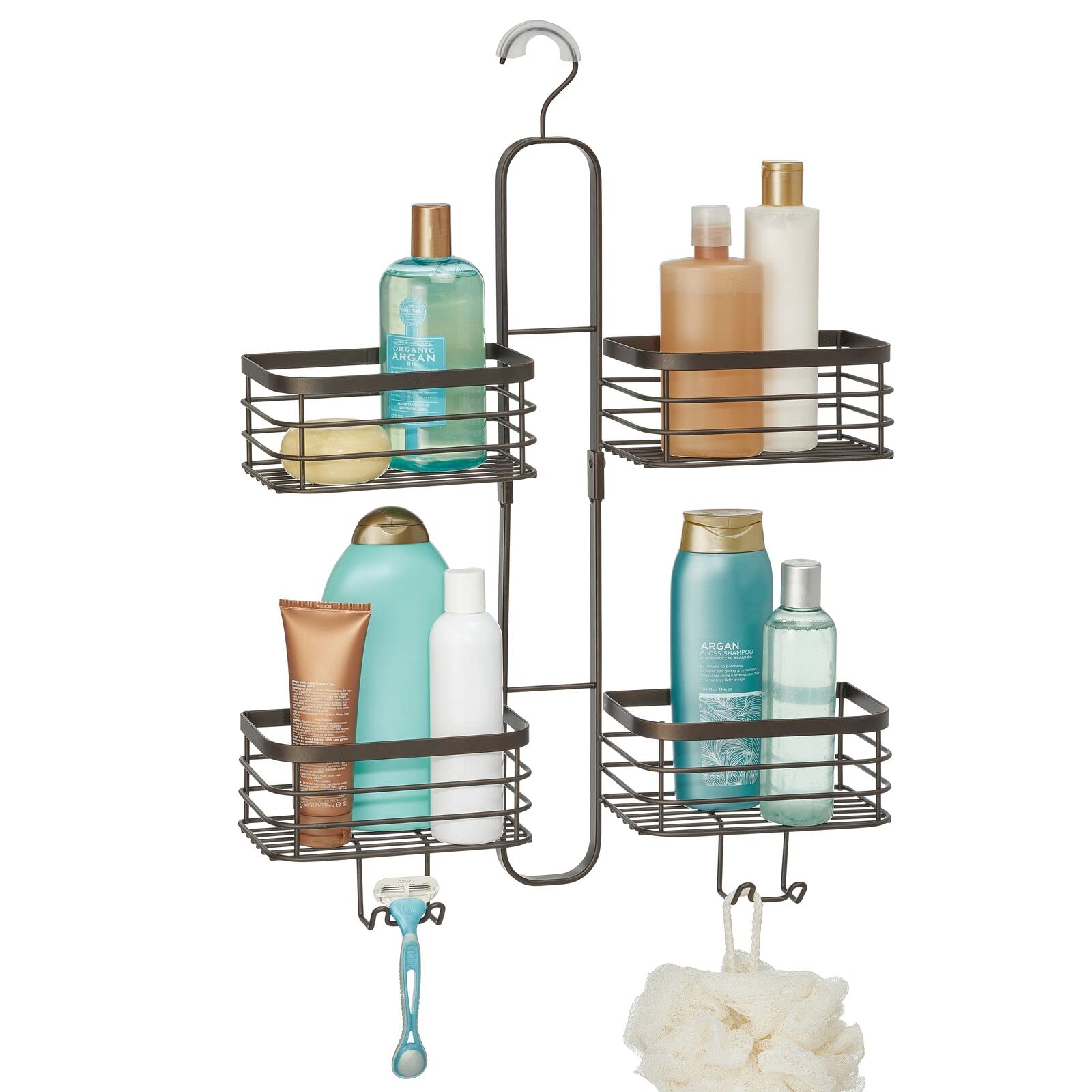 Foto 7 pulgar | Carrito De Ducha Mdesign Carson Collection Con 4 Cestas  Color Bronce - Venta Internacional.