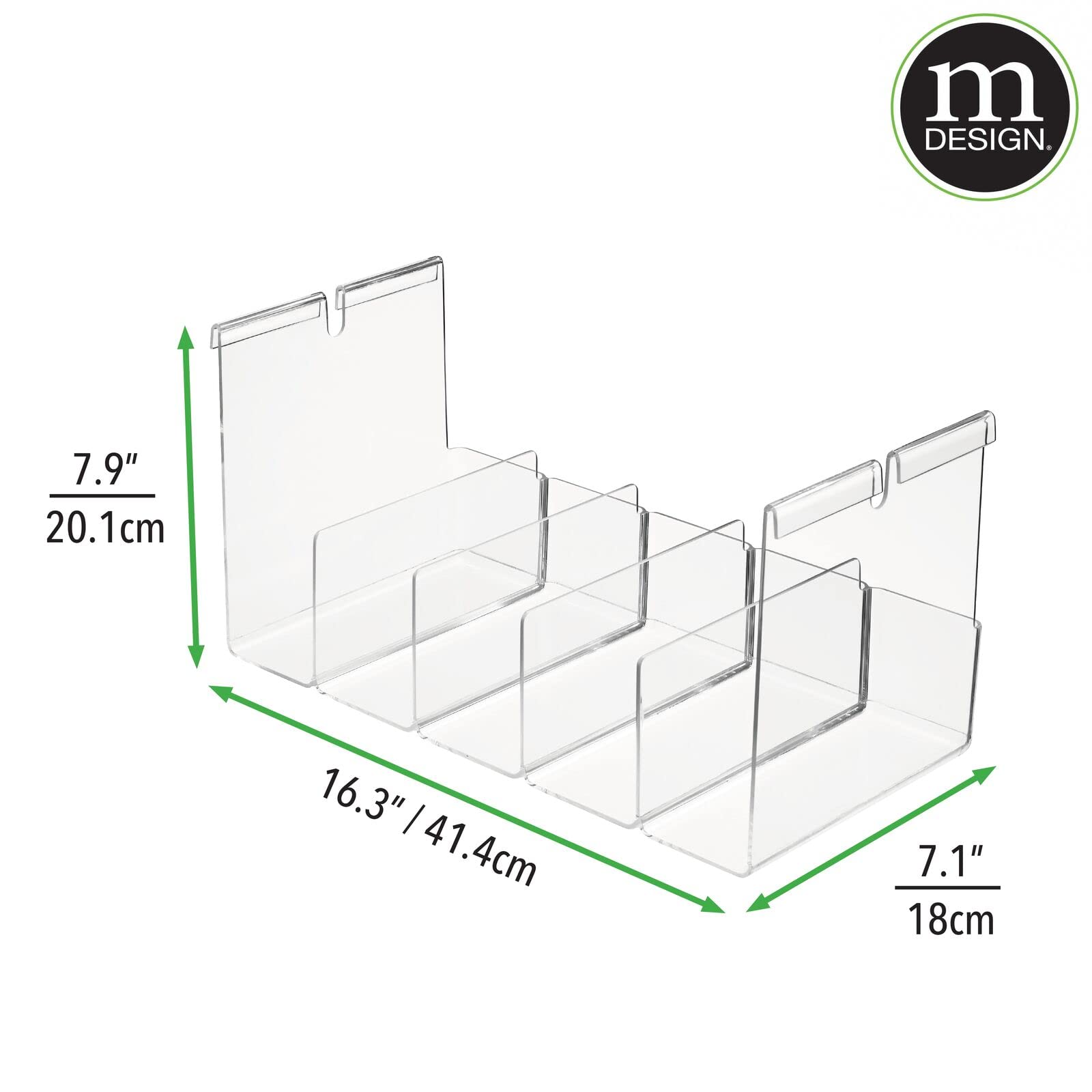 Foto 4 pulgar | Organizador De Armario Colgante Con Diseño Mdesign Grypp Con 5 Compartimentos - Venta Internacional.