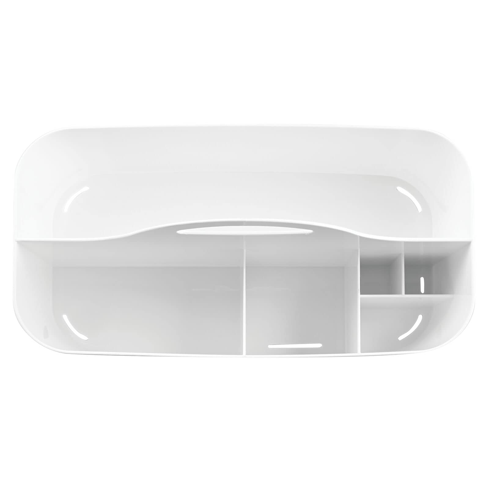 Foto 5 | Carrito De Ducha Mdesign Para Champú  Jabón Y Maquinillas De Afeitar  Color Blanco - Venta Internacional.