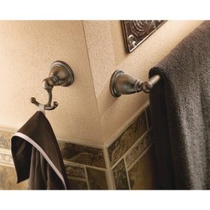 Foto 5 pulgar | Gancho Doble Para Bata O Toalla Moen Brantford Yb2203bn, Níquel Cepillado - Venta Internacional.