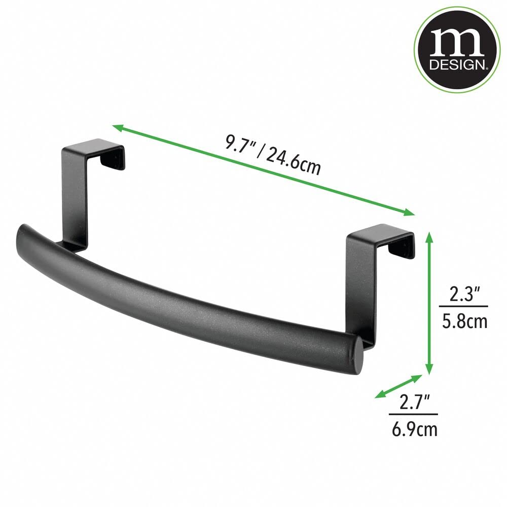 Foto 8 pulgar | Toallero Para Guardar Toallas Mdesign  Colección Spira  Para Cocina  Color Negro - Venta Internacional.
