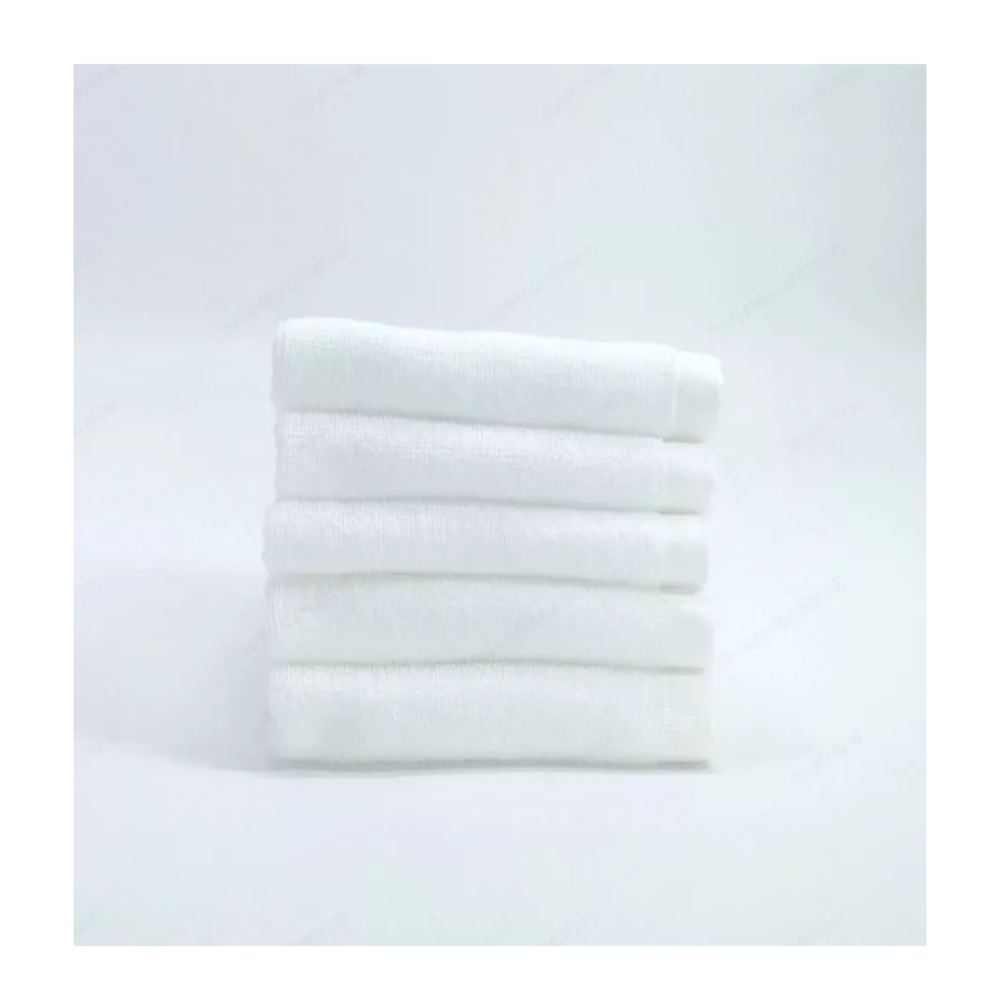 Foto 6 pulgar | Toalla Facial 100% Algodón 30 X 30 Cm 5 Pzas, Belug Blanco