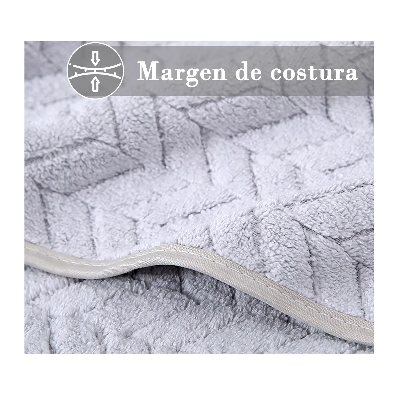 Foto 3 pulgar | Toallas De Baño Completo Grande 70×140 Cm 3 Piezas, Gris Claro + Gris Oscuro + Verde