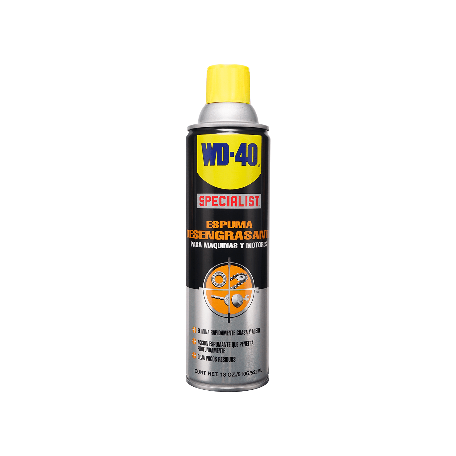 Espuma Desengrasante 18 Oz Specialist Wd40