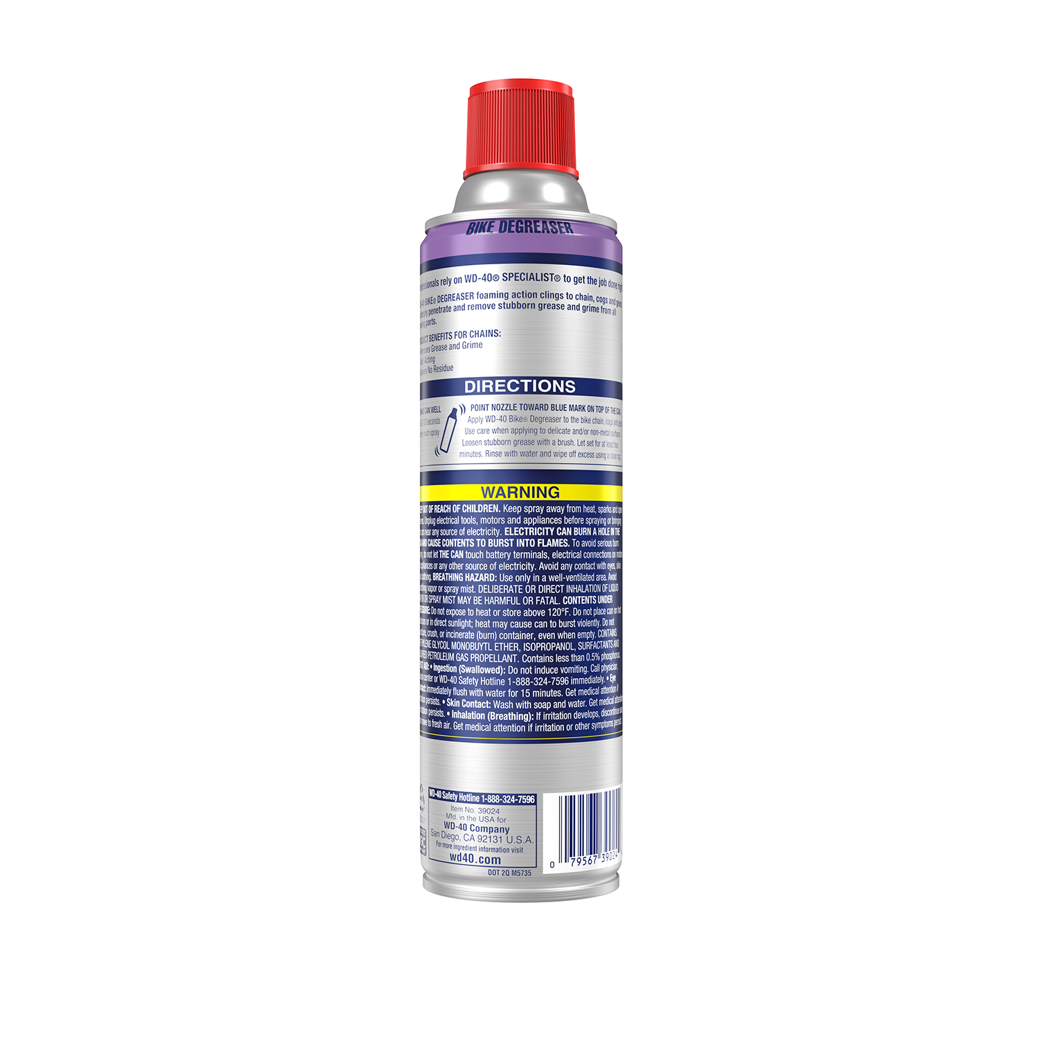 Foto 3 pulgar | Desengrasante Cadenas Bike 10 Oz Wd40
