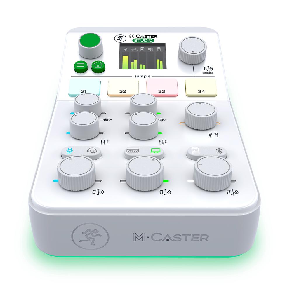 Mezcladora de Estudio para Streaming Mackie MIXCASTER STUDIO WH Blanco de Escritorio