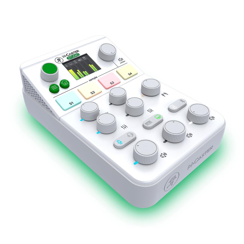 Foto 2 | Mezcladora de Estudio para Streaming Mackie MIXCASTER STUDIO WH Blanco de Escritorio