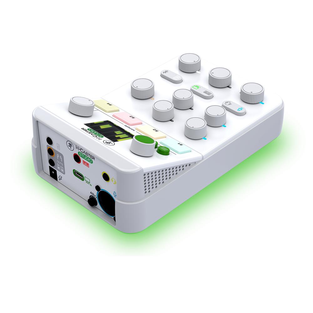 Foto 4 | Mezcladora de Estudio para Streaming Mackie MIXCASTER STUDIO WH Blanco de Escritorio