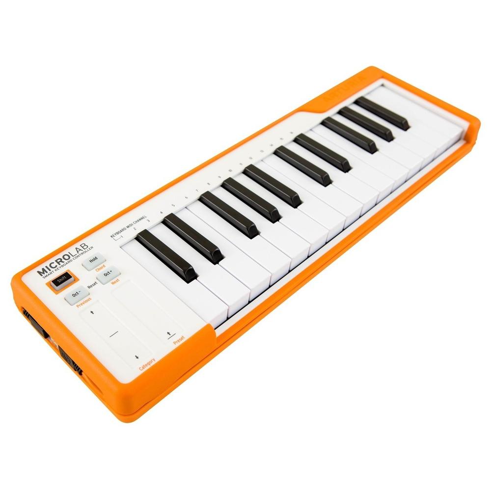 Foto 3 pulgar | Teclado Controlador Midi Usb Arturia Microlab Orange