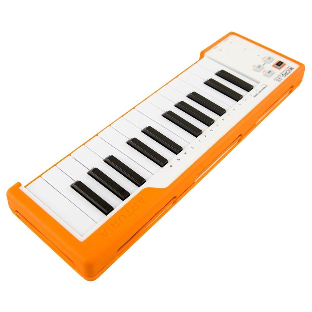 Foto 4 pulgar | Teclado Controlador Midi Usb Arturia Microlab Orange