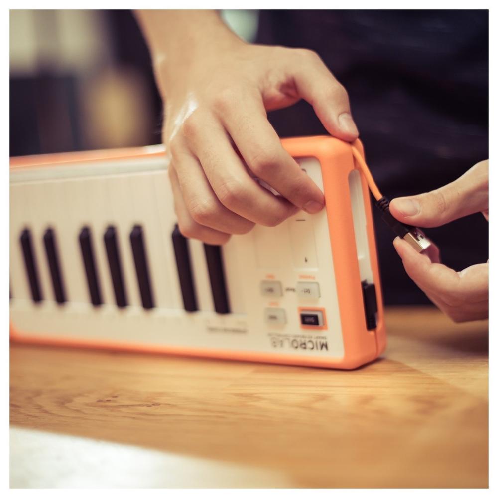 Foto 8 | Teclado Controlador Midi Usb Arturia Microlab Orange