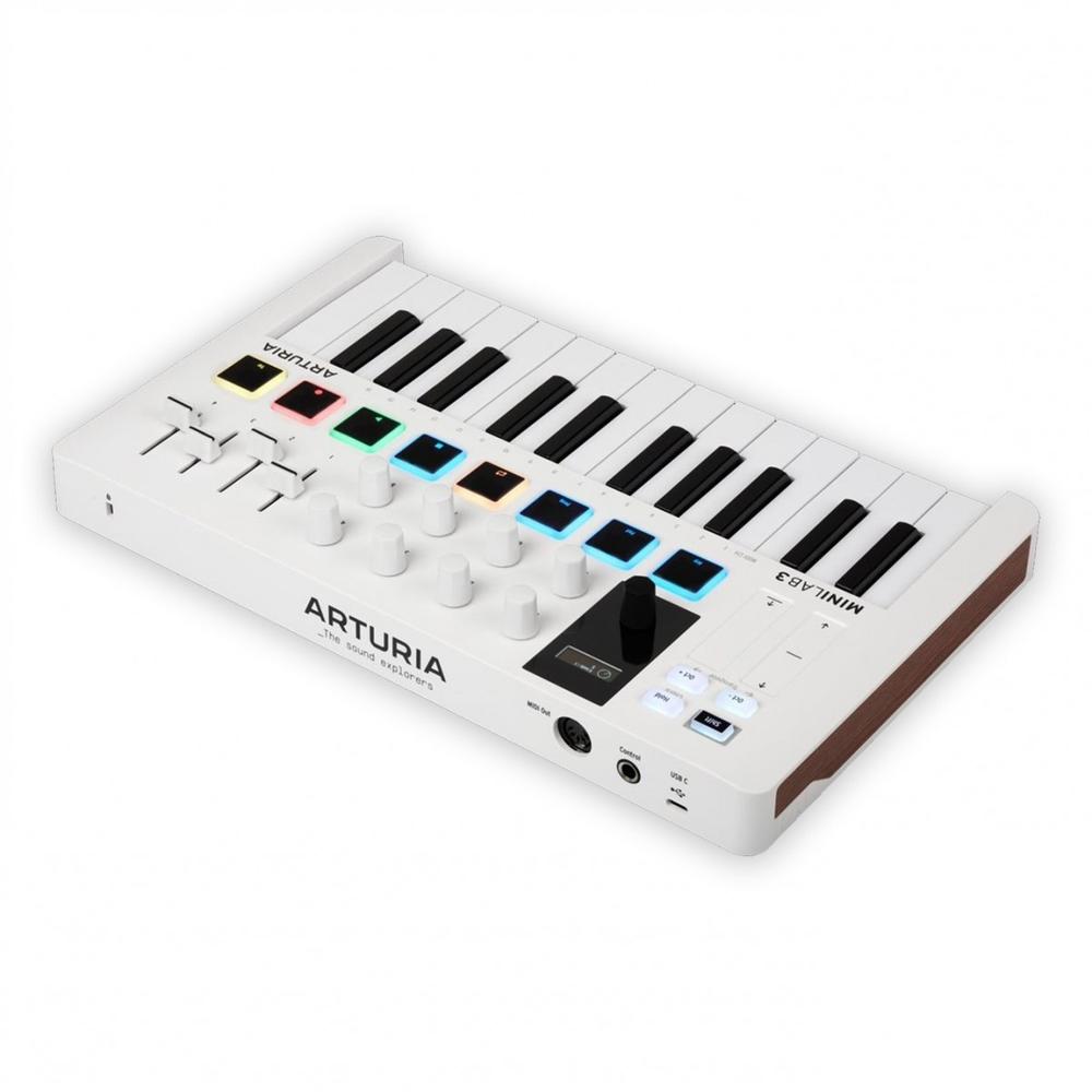 Foto 3 | Teclado Controlador Midi Usb Arturia Minilab 3 Blanco