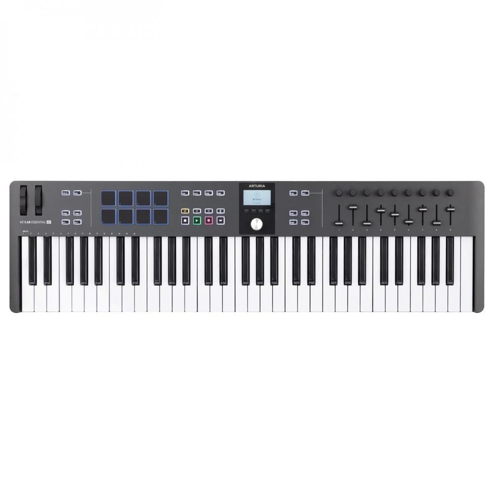 Teclado Controlador Midi Usb Arturia Keylab Essential 61 3 Negro