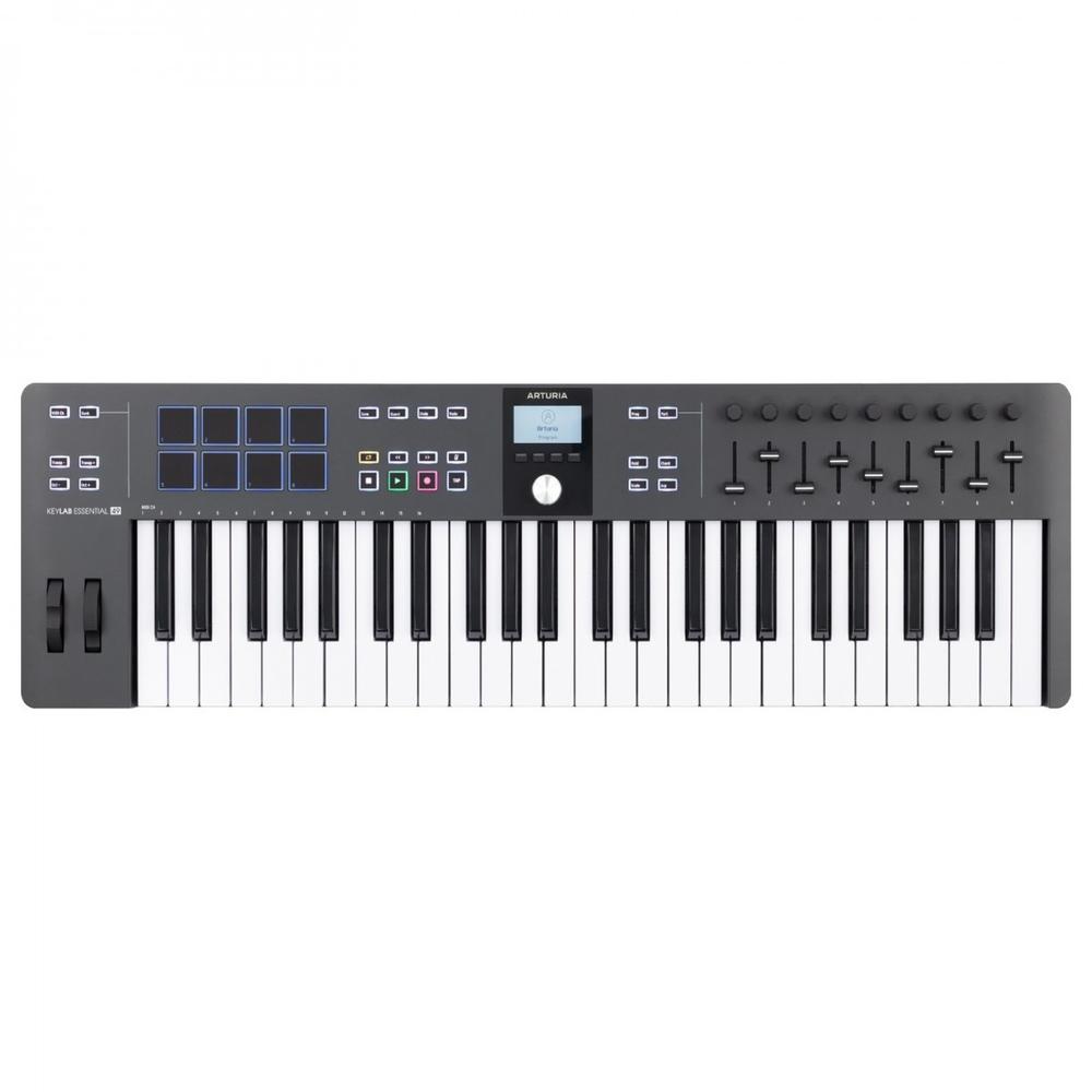 Teclado Controlador Midi Usb Arturia Keylab Essential 49 3 Negro