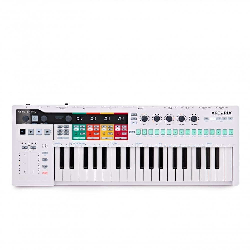 Teclado Controlador Secuenciador Arturia Keystep Pro Blanco $14,681
