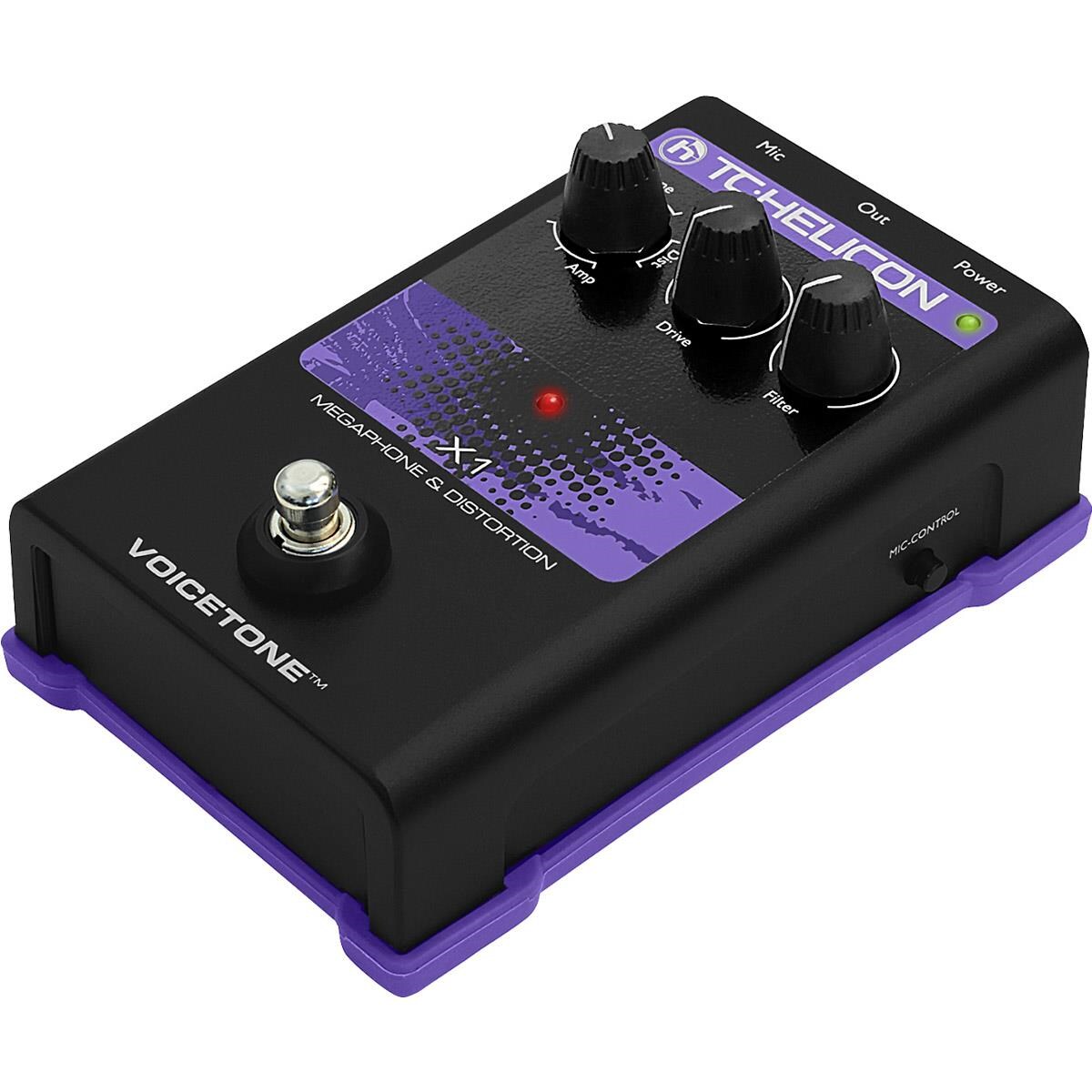 Tc Helicon Voice Tone X1 Procesador Para Voz Tipo Distorsion $3,528