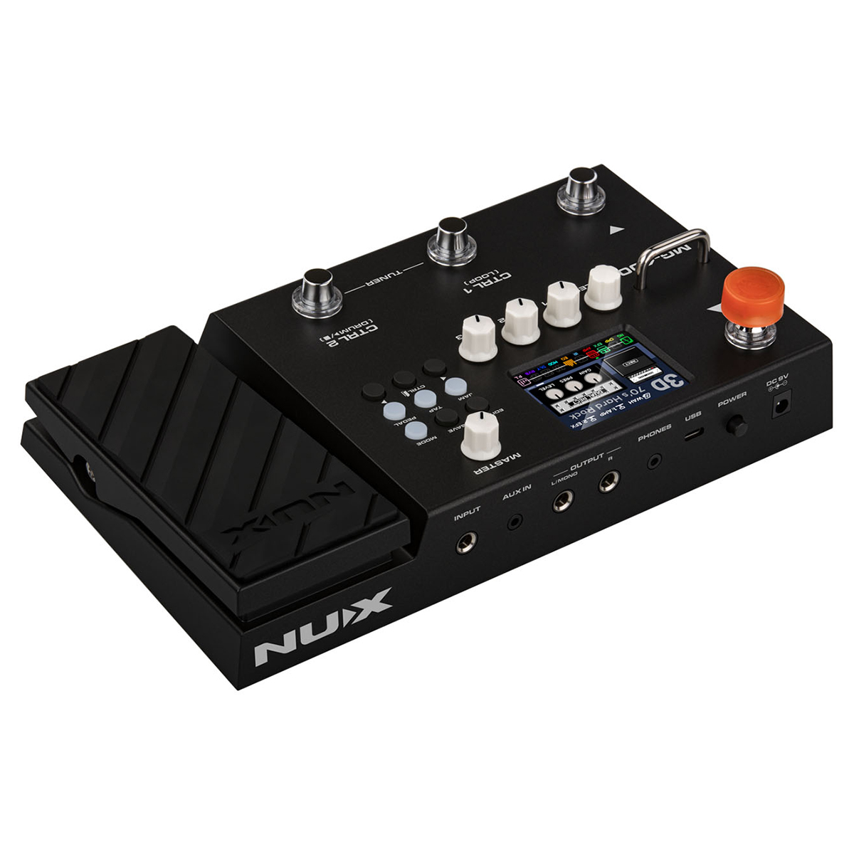 Foto 4 | Pedalera Procesador Multiefectos Nux Mg-400 para Guitarra Bajo