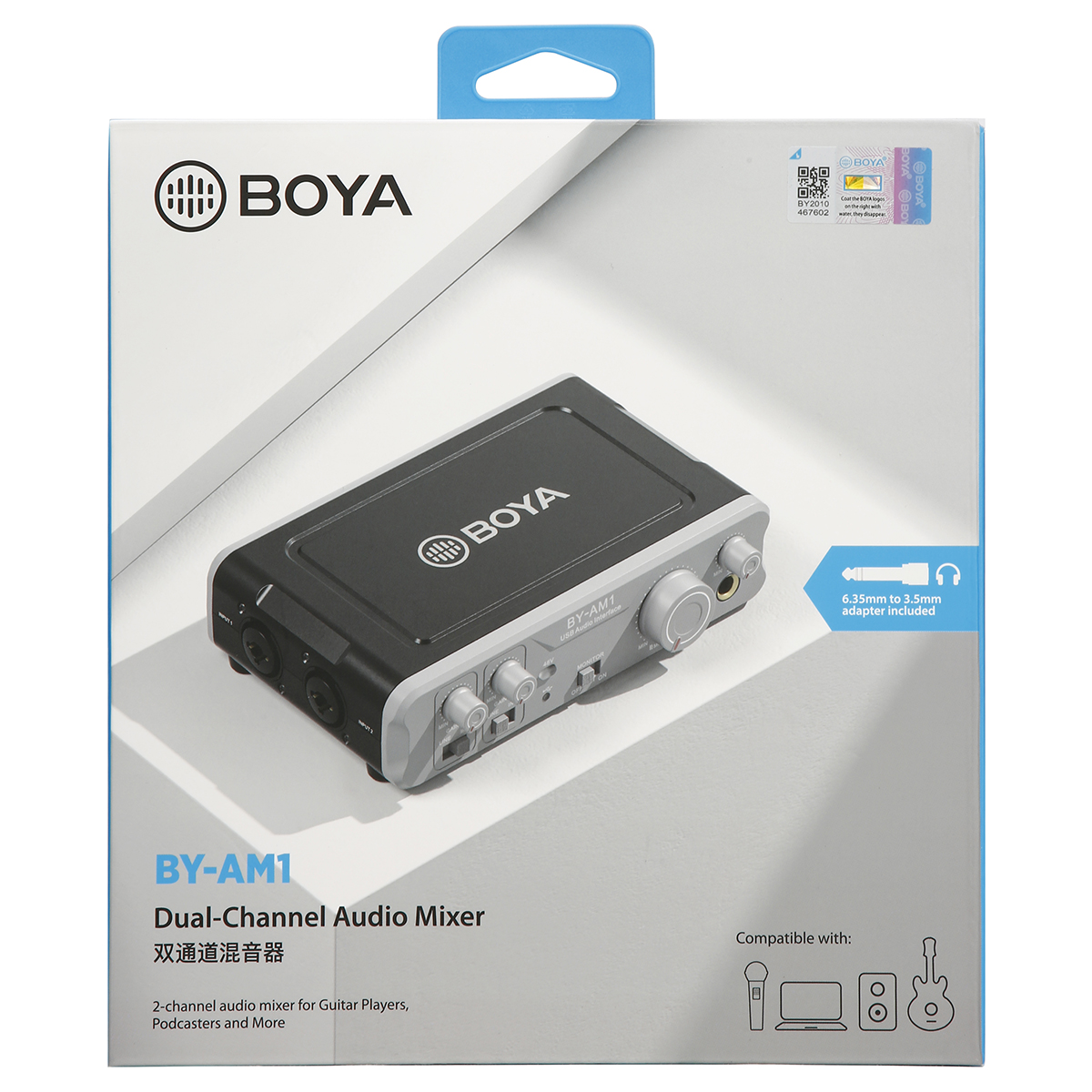 Foto 6 | Boya By-am1 Interface De Audio Grabación 2 Canales Usb