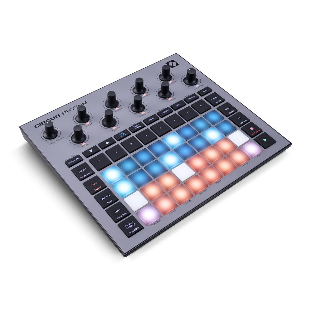 Foto 3 pulgar | Sampler para Crear Ritmos Novation Circuit Rhythm Gris con 28 Botones