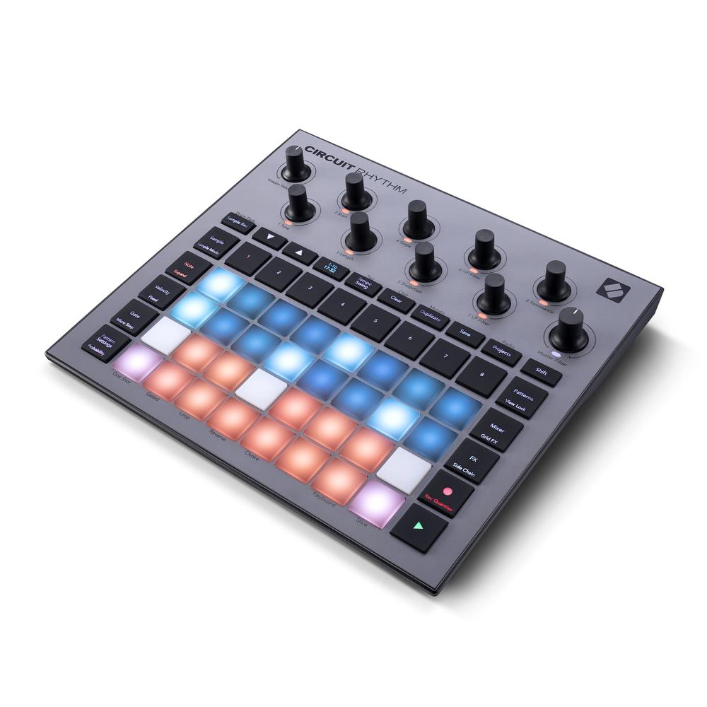 Foto 4 pulgar | Sampler para Crear Ritmos Novation Circuit Rhythm Gris con 28 Botones